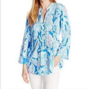 Lilly Pulitzer Sarasota Tunic - Into the Deep - EUC - XS